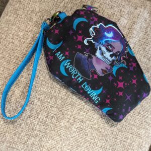 Worth Loving Coffin Wristlet